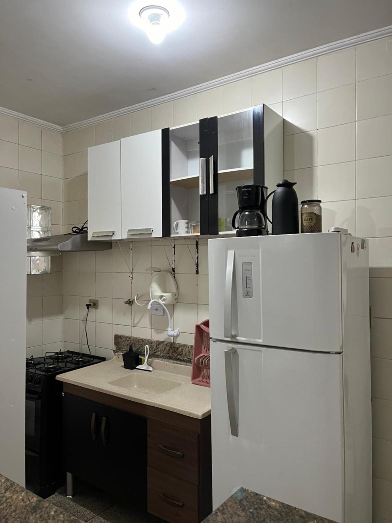 Apartamento Vista Para Praia Praia Grande  Exteriör bild