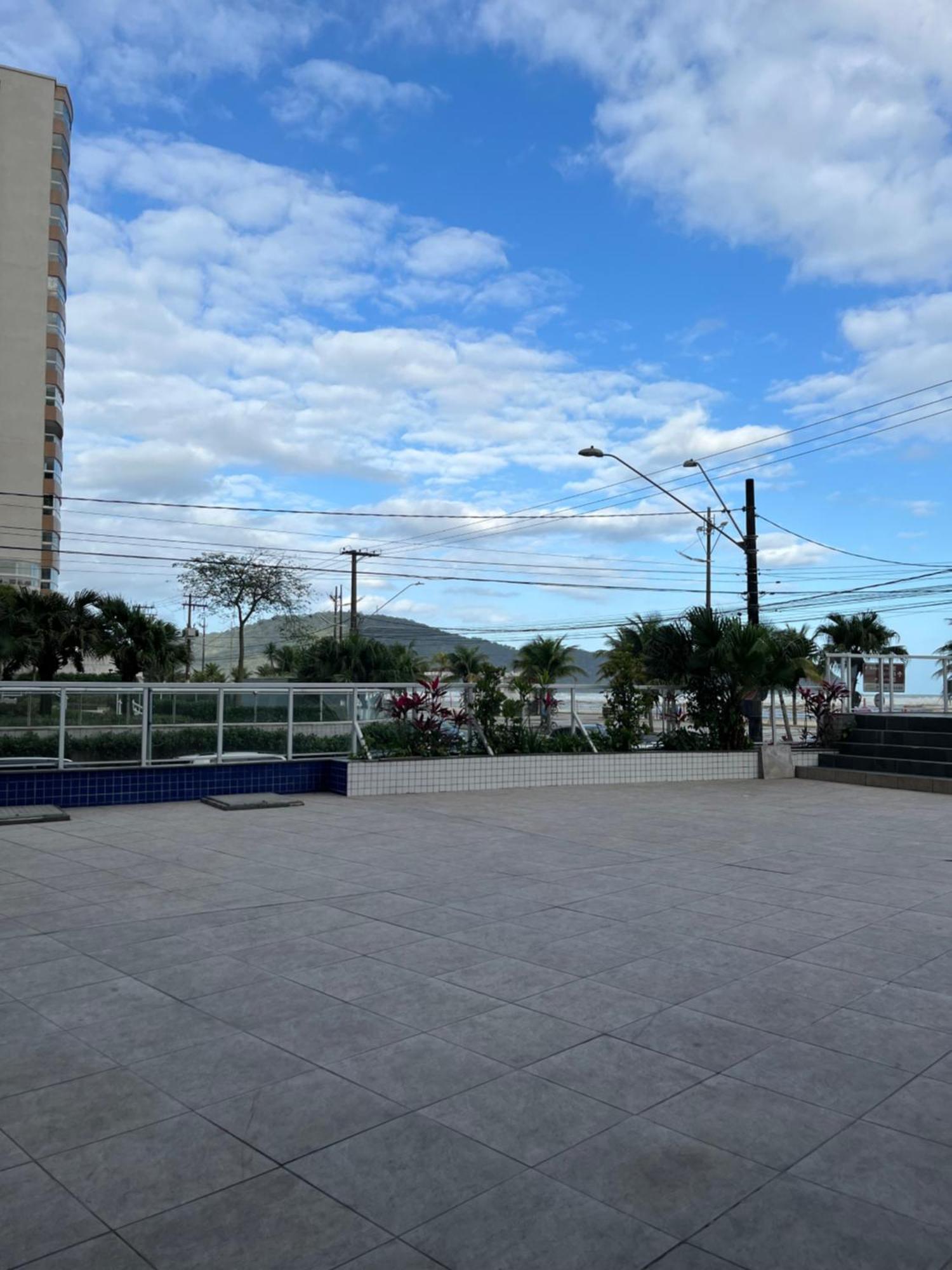 Apartamento Vista Para Praia Praia Grande  Exteriör bild