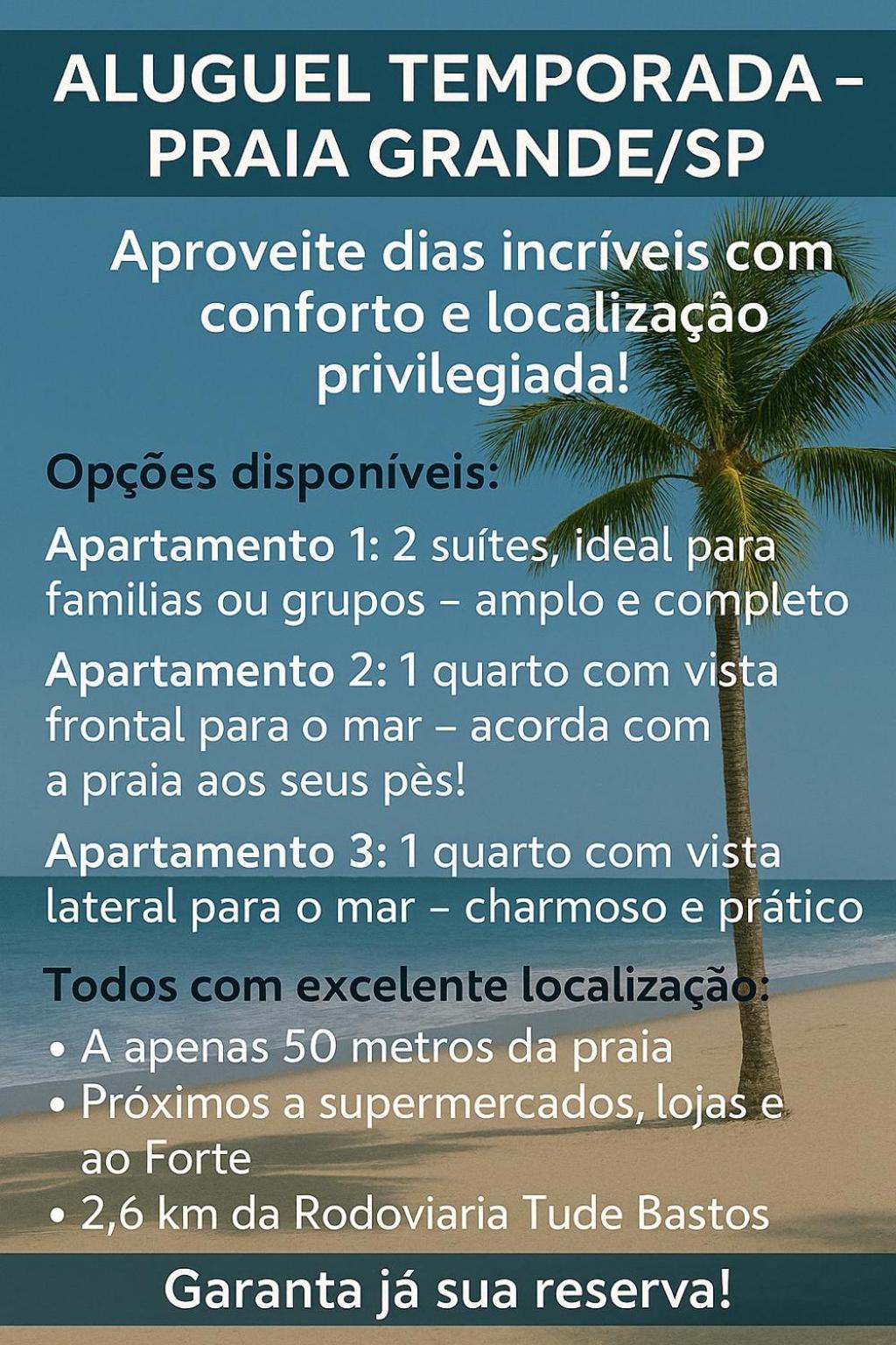 Apartamento Vista Para Praia Praia Grande  Exteriör bild
